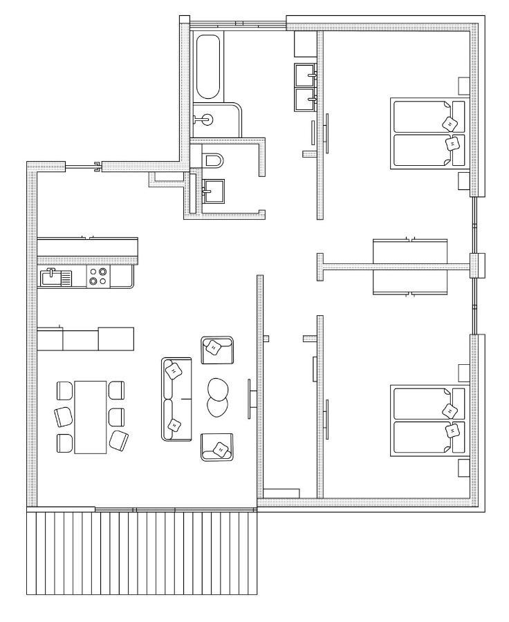 Apartmán Haus Weigt Mariapfarr Pokoj fotografie